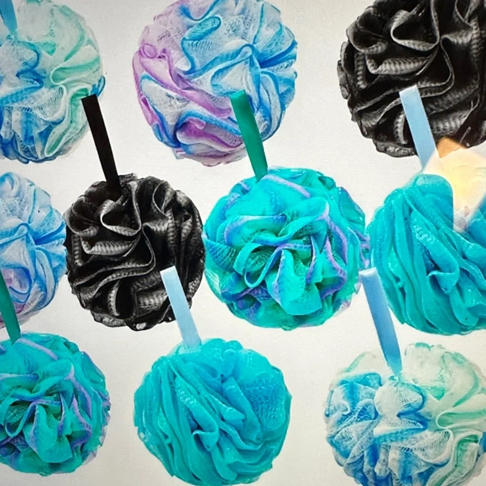 ❣️5|$25❣️last 2 !Colorful Bath Loofahs Set of 2